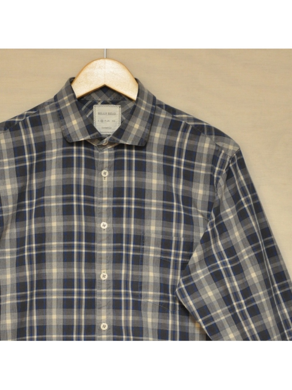 Billy Reid Button Down Standard Cut M